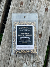 Load image into Gallery viewer, Texas Tuxedo - Coarse Smoked Salt and Pepper