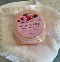 Load image into Gallery viewer, Hibiscus Peach Shea Body Butter