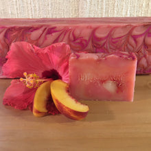 Load image into Gallery viewer, Hibiscus Peach Soap
