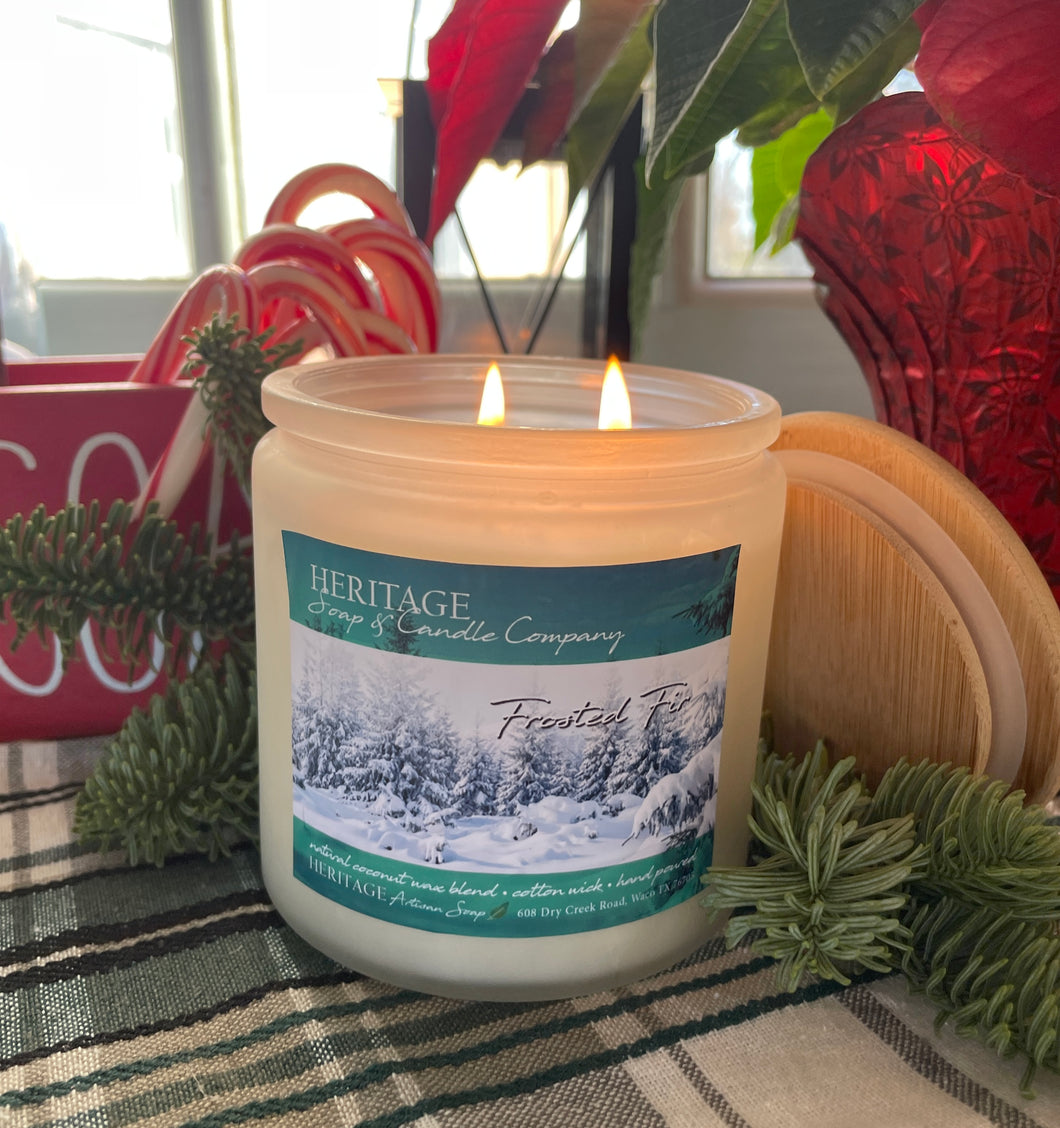 Frosted Fir Candle