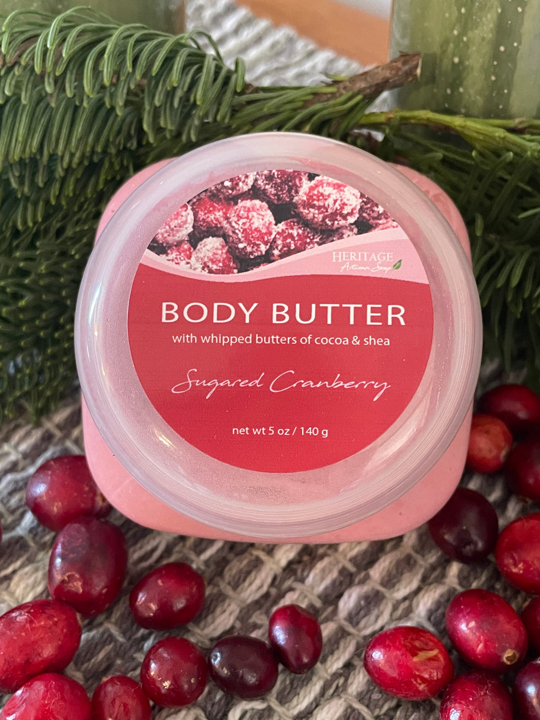 Sugared Cranberry Shea Body Butter