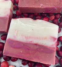 Load image into Gallery viewer, Sugared Cranberry Soap
