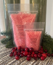 Load image into Gallery viewer, Sugared Cranberry Artisan Bath Salt
