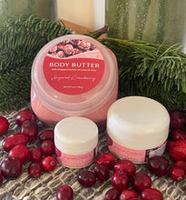 Load image into Gallery viewer, Sugared Cranberry Shea Body Butter
