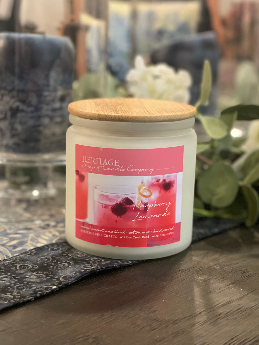 Raspberry Lemonade Candle