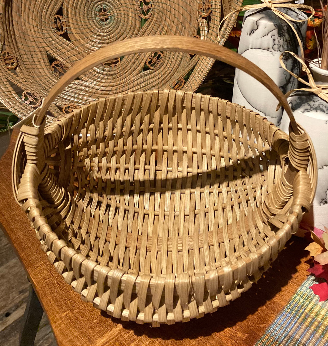 Plain Weave Melon Basket, 10”