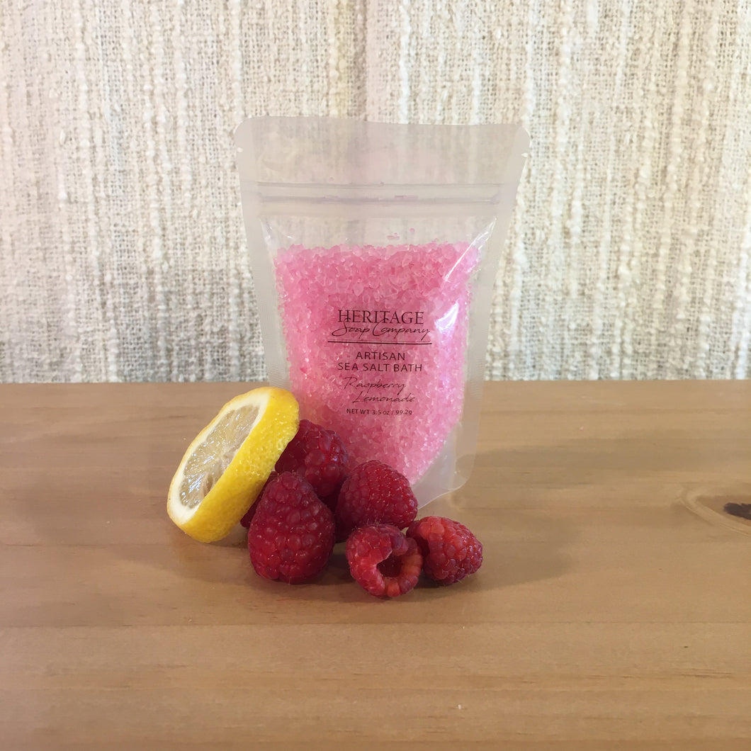 Raspberry Lemonade Bath Salt