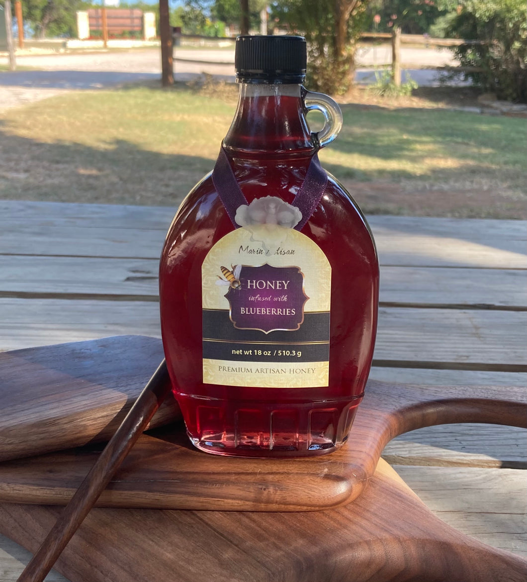 Blueberry Infused Honey