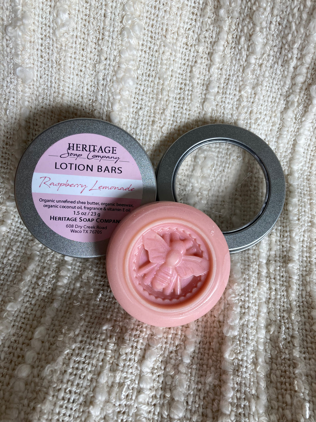 Raspberry Lemonade Lotion Bar