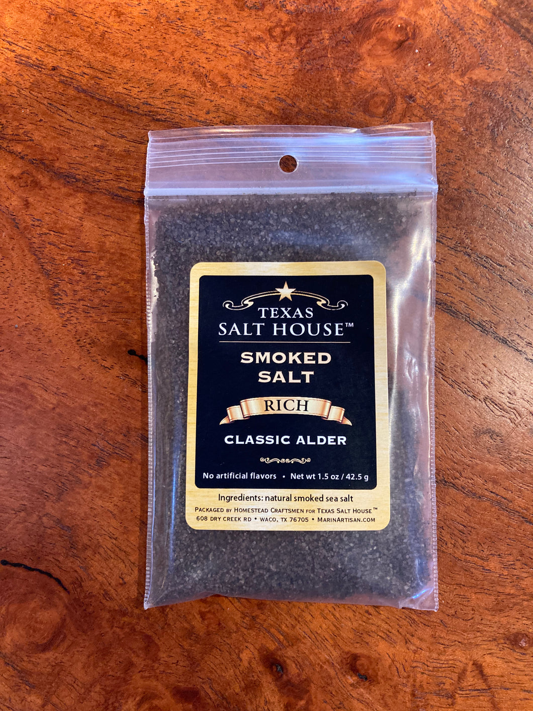 Alder Smoked Salt Shaker