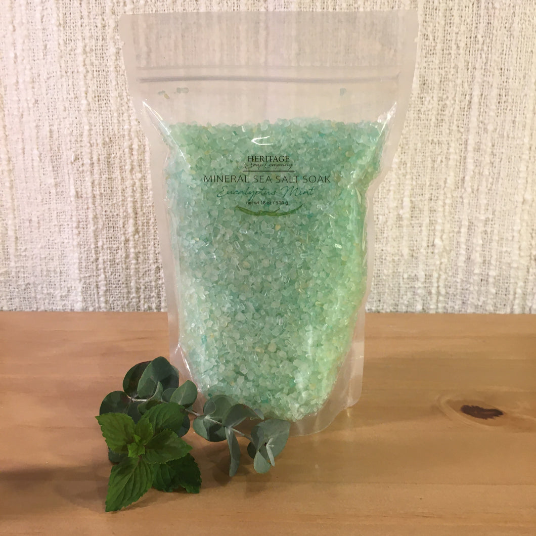 Eucalyptus Mint Therapeutic Bath Salt