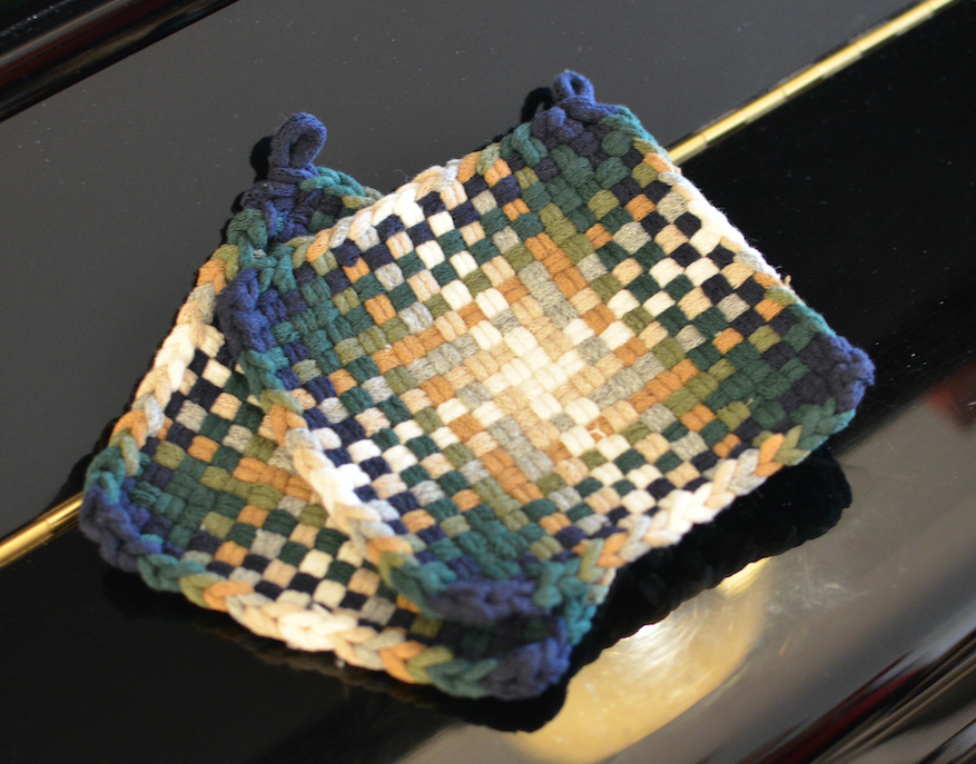 Cotton Loop Potholder